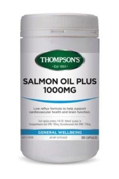 Thompsons Salmon Oil Plus 1000mg